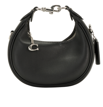 Jonie, &pound;175, Handbags, Black, Leather, Front view